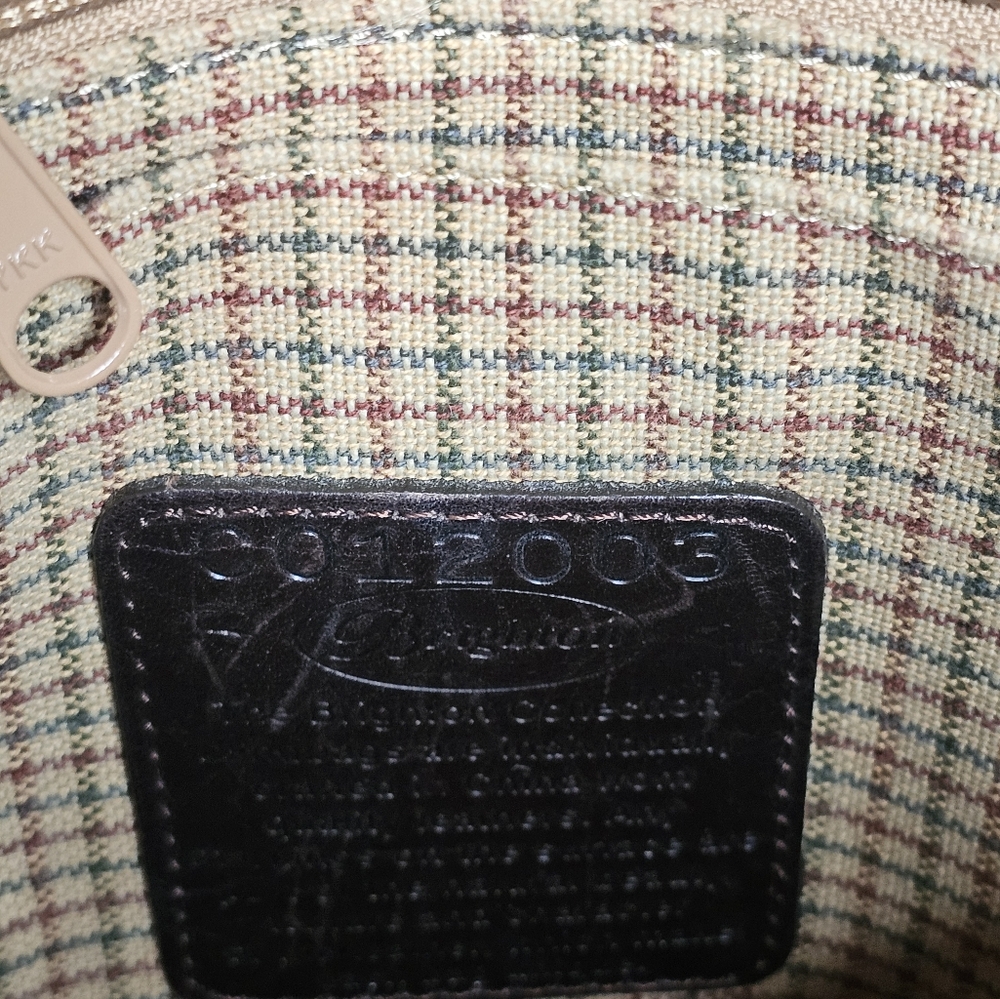 Brighton Vintage Leather Embossed Shoulder Bag - Picture 7 of 7